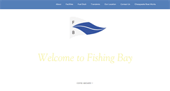 Desktop Screenshot of fishingbay.com
